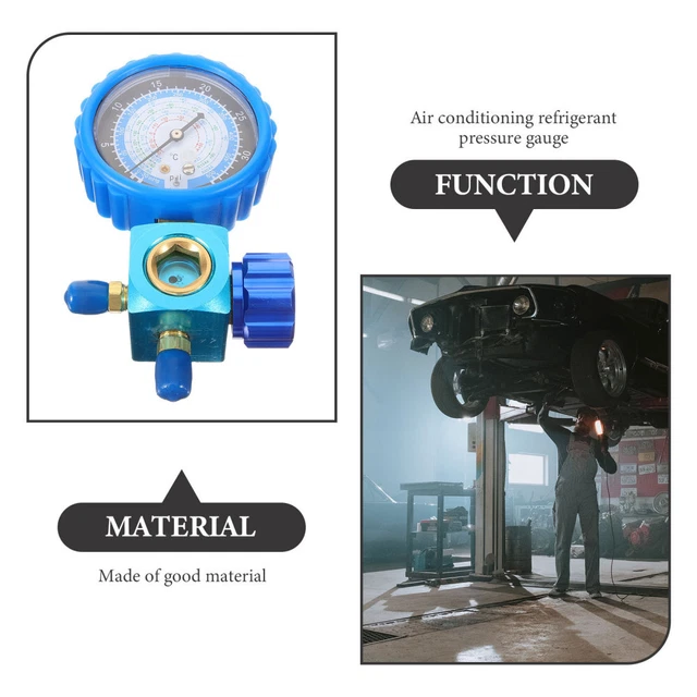 TABELLA TEST AZOTO Manometro Indicatori HVAC Misuratori Refrigeranti EUR 25,31 - IT
