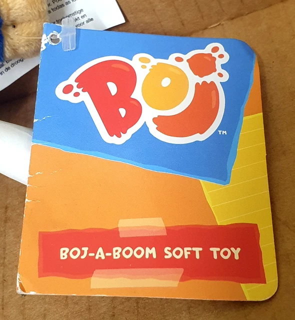 BOJ CBEEBIES GAVIN BLEAT - SEGA Plush Soft Toy Teddy - Boj-a-Boom - NWT ...