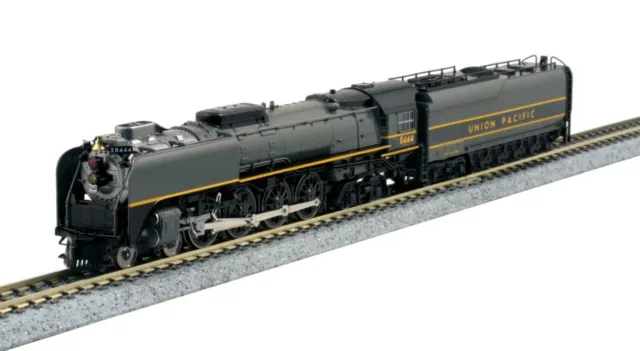 KATO 1260403DCC N SCALE UP #8444 Greyhound FEF-3 4-8-4 Steam w DCC 126-0403-DCC