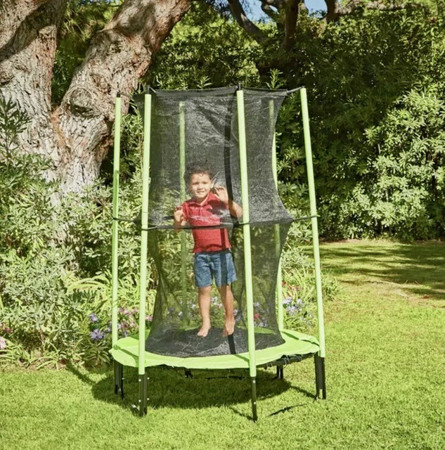 Chad Valley 4ft My First Trampoline and Enclosure