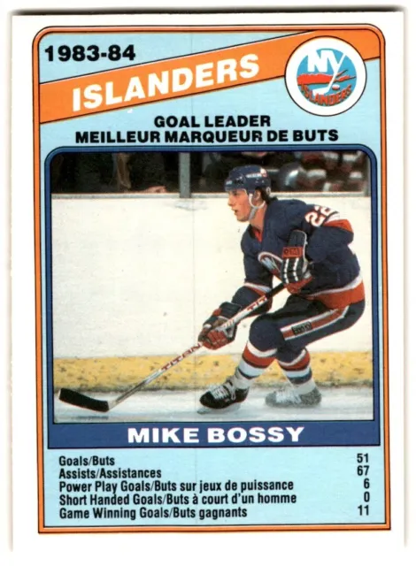 1984-85 O-Pee-Chee Mike Bossy New York Islanders #362