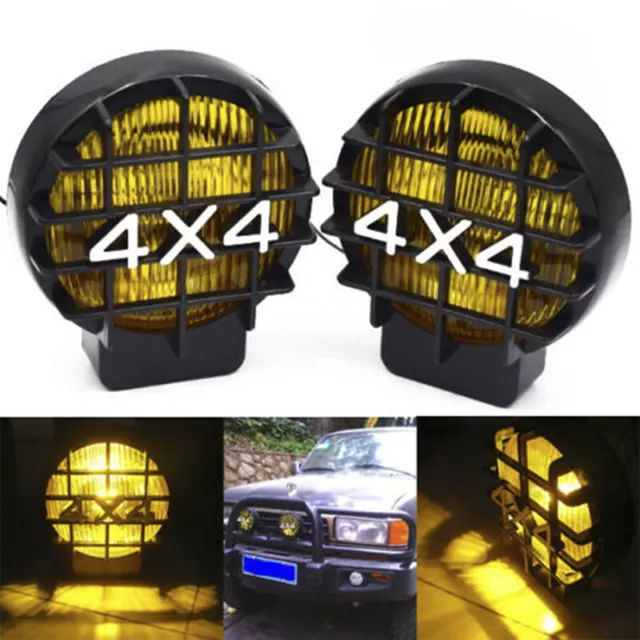 5.5" 4X4 Round Off Road Driving Halogen Fog Led Work Light Lamp Spotlight FD- G1