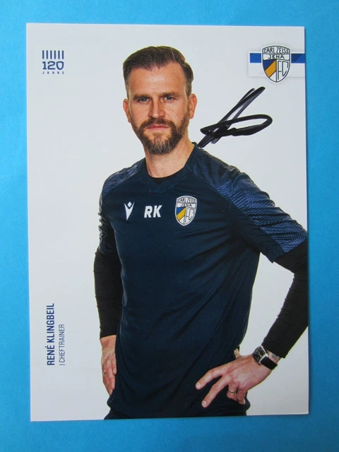 RENE KLINGBEIL CARL Zeiss Jena 2023/24 original signiert 23/24 ...