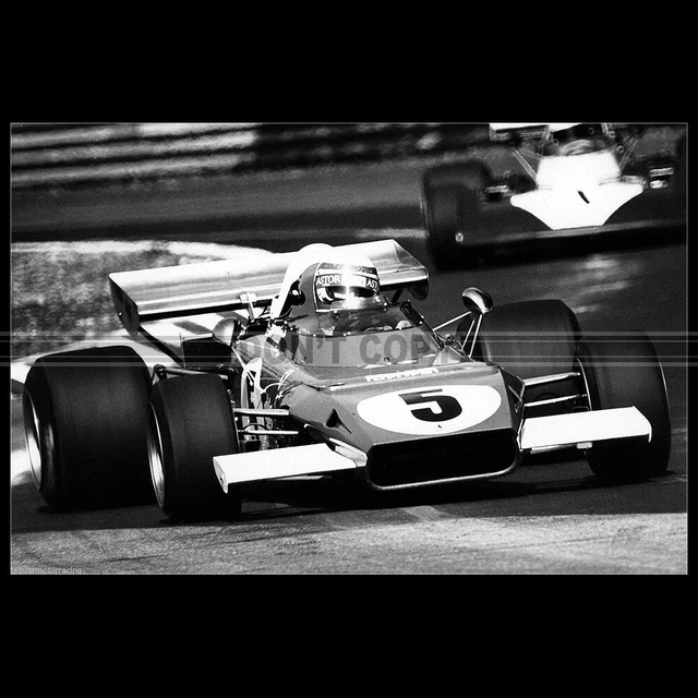 PHOTO A.009393 CLAY REGAZZONI FERRARI GP F1 1970 GRAND PRIX USA EUR 5