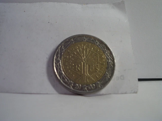 2 Euro Münze Liberte Egalite Fraternite 2000 picclick.it