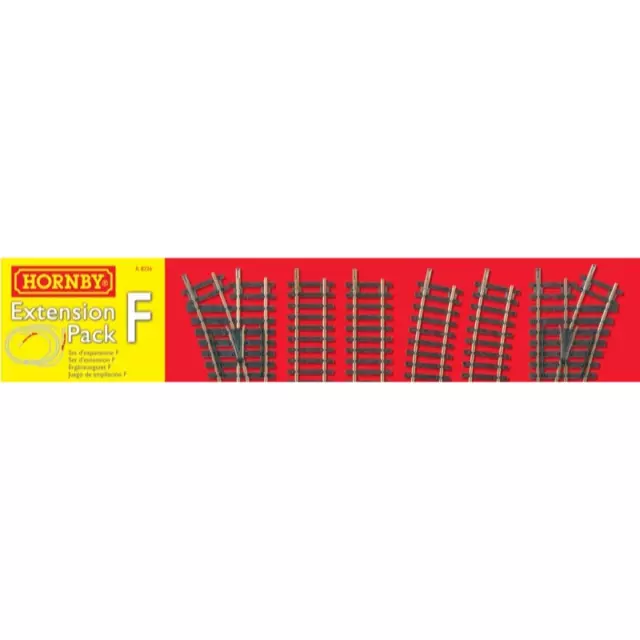 Hornby R8226 OO Extension Track Pack F