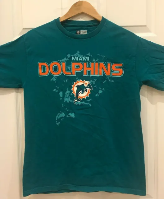 Miami Dolphins Shirt Football NFL Team Apparel Men's T-Shirt Size Medium