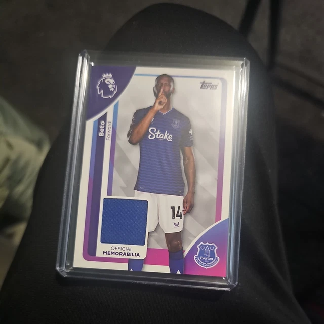 Carte Beto Everton #140 – Topps Premier League 2026 – Orange Diamond /25