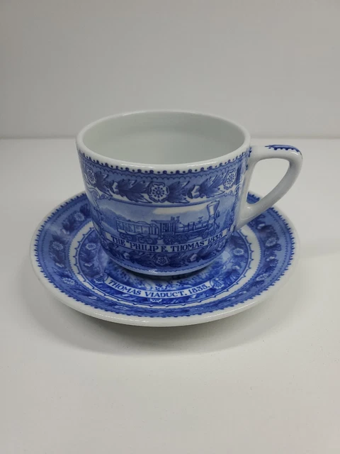 B&O Baltimore Ohio Railroad CENTENNIAL Shenango China Cup /Saucer Set