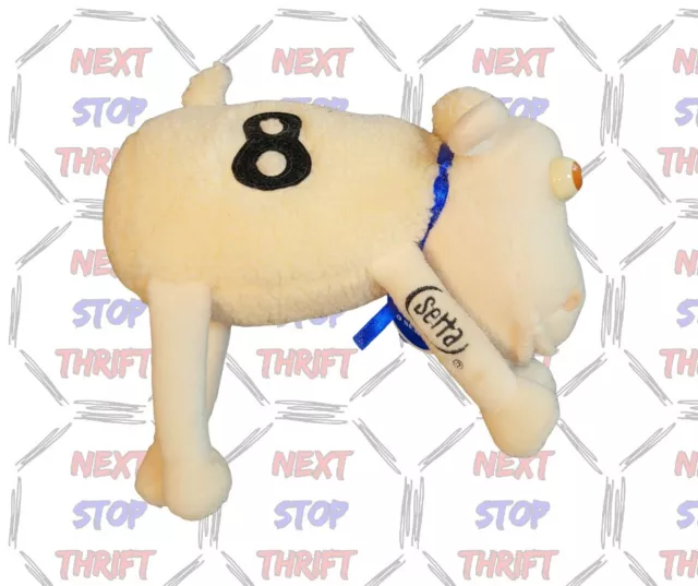 Vtg Serta Counting Sheep #8 Plush Stuffed Animal 8"
