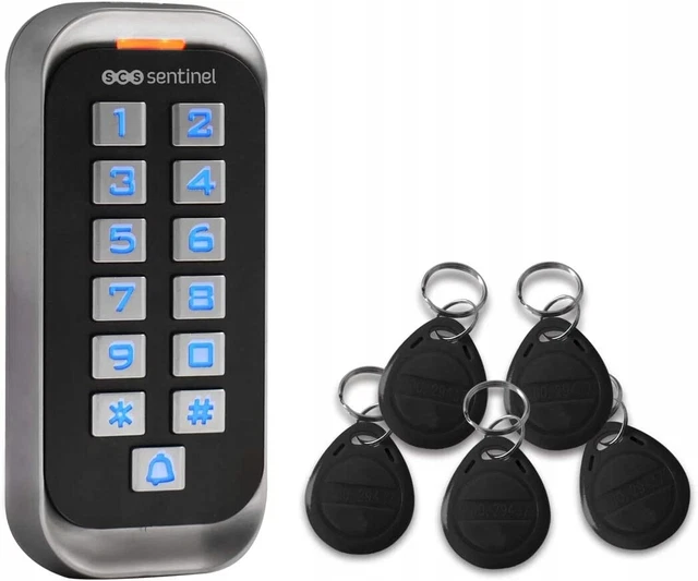 Tastiera codificatrice E10 SCS Sentinel AAA0037 calata controllo accessi RFID