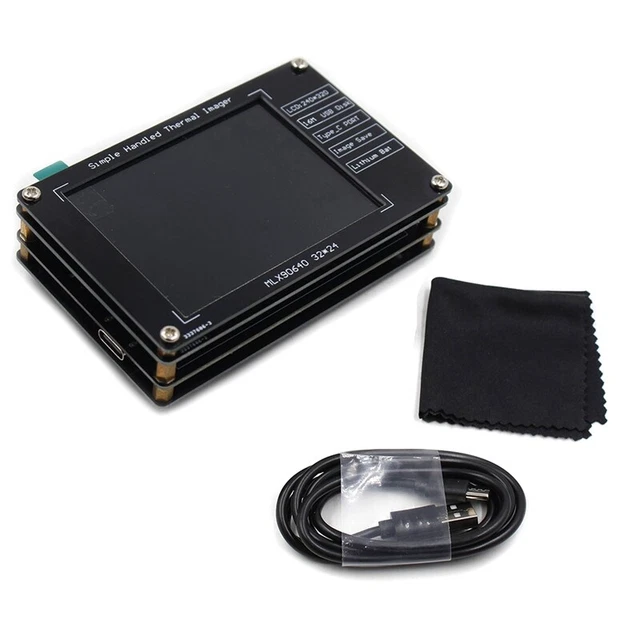 MLX90640 Sensore misurazione temperatura LCT 2,8 pollici Apparecchiatura termica L6E1