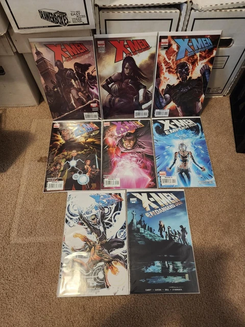 X-Men Die by the Sword 1,2,4 Emperor Vulcan 1,2,4,5 Endangered Species 1 Lot