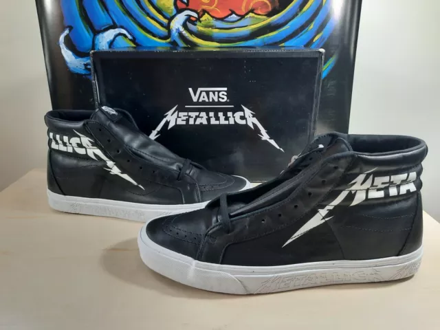 Vans shop metallica maroon