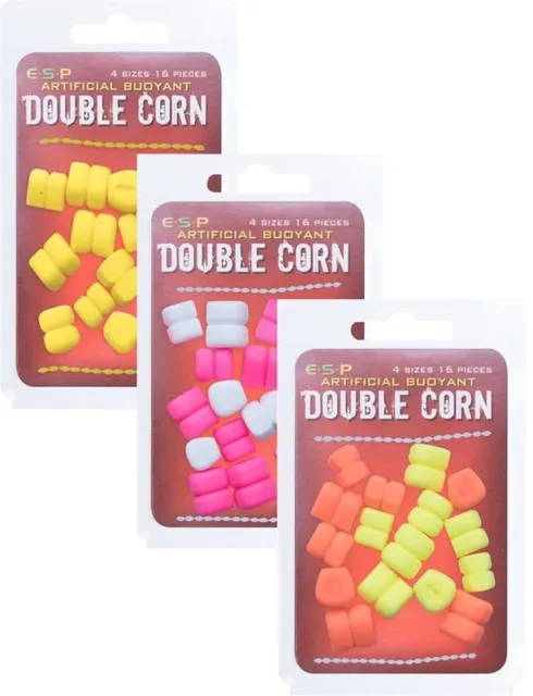 ESP Artificial Buoyant Double Sweetcorn Corn ALL COLOURS *PAY ONE POSTAGE*