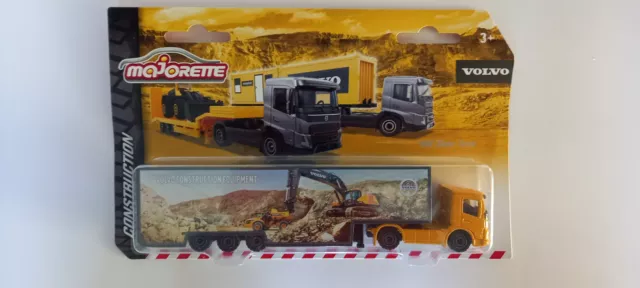 MAJORETTE   CONSTRUCTION    camion   VOLVO  FMX  Show Truck  neuf  sous Blister