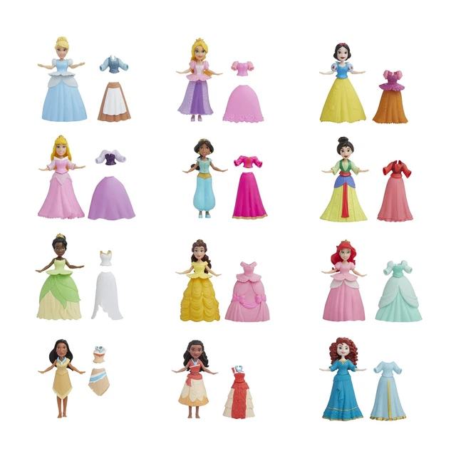 DISNEY PRINCESS SECRET Styles Royal Ball Collection 12 Small