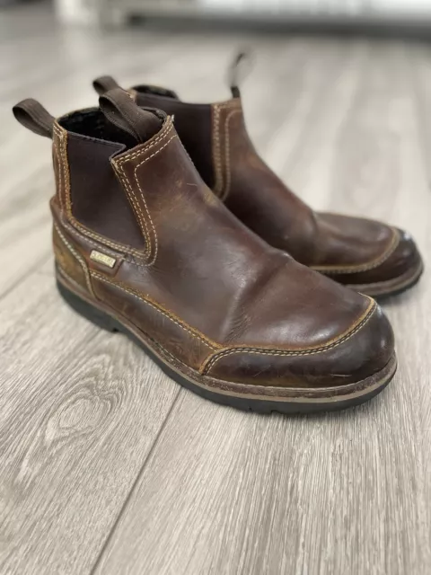 BOB TIMBERLAKE ROMEO Chelsea Boots Men 9W Shoes Brown Leather Slip On Comfort 59.82 PicClick