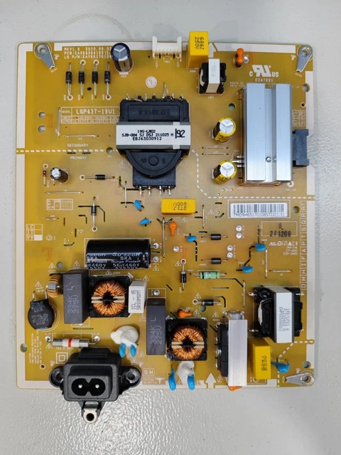 Carte D'alimentation TV LG EAY65689425 - PSU-4012s151889 Neuve - LGP77CX