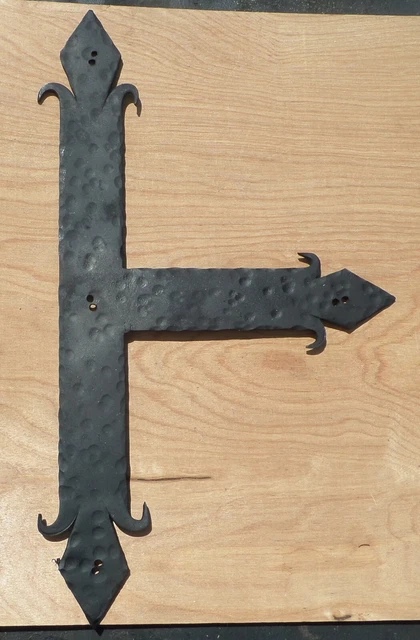Rustic reclaimed lumber square door solid wood story book castle winery hardware 11