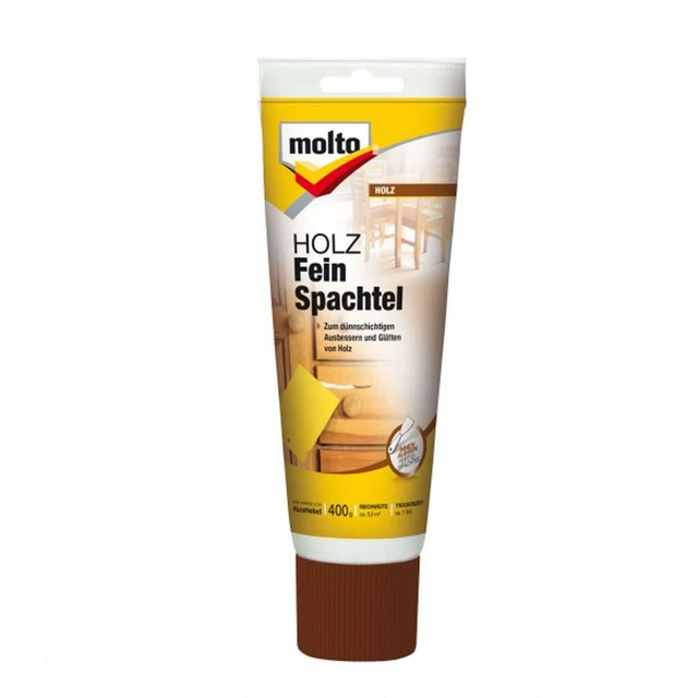 Molto Holz Feinspachtel Ausgleichsmasse Spachtelmasse Holzspachtel 400 g