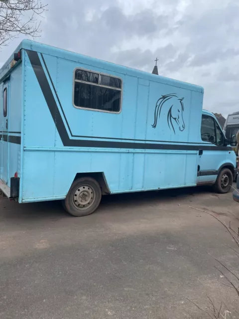 Vauxhall Movano 3.5 ton horse box