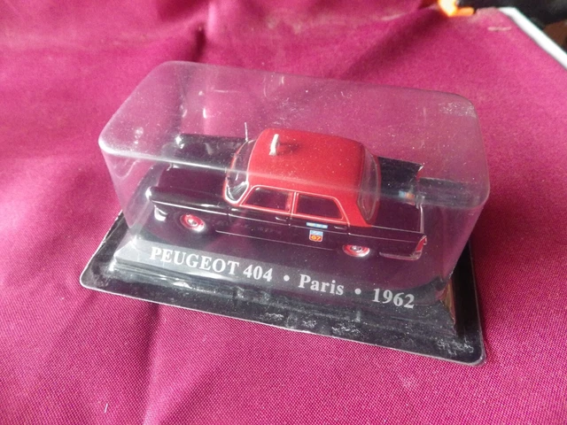 TOYOTA CROWN   PEUGEOT 404 PARIS 1962 taxi  1/43 NEUF DANS L EMBALLAGE D ORIGINE