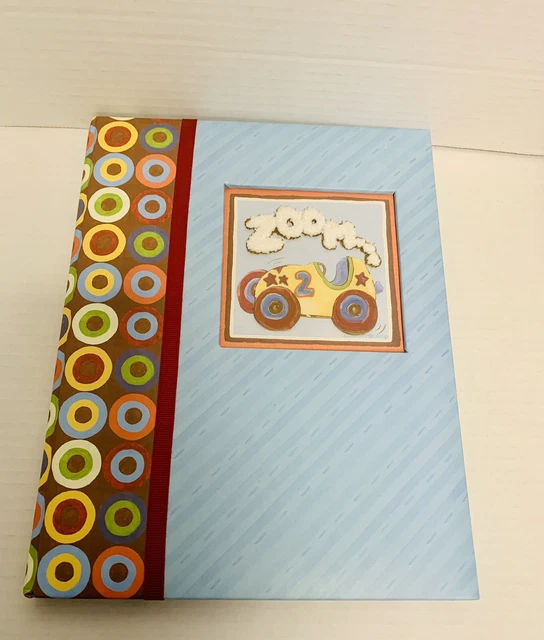 Memory Keepsake Book Zoom Zoom Baby Boy 5 Year Memory Book Keepsake C.R. Gibson