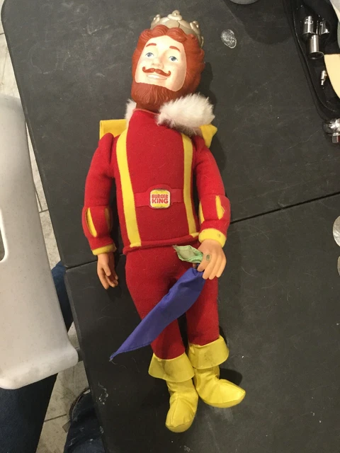 Burger King Vintage Knickerbocker  Doll 20" With Burger
