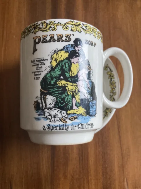 Lord Nelson Pottery 1976/1977 ‘Pears Soap’ Mug And Coaster
