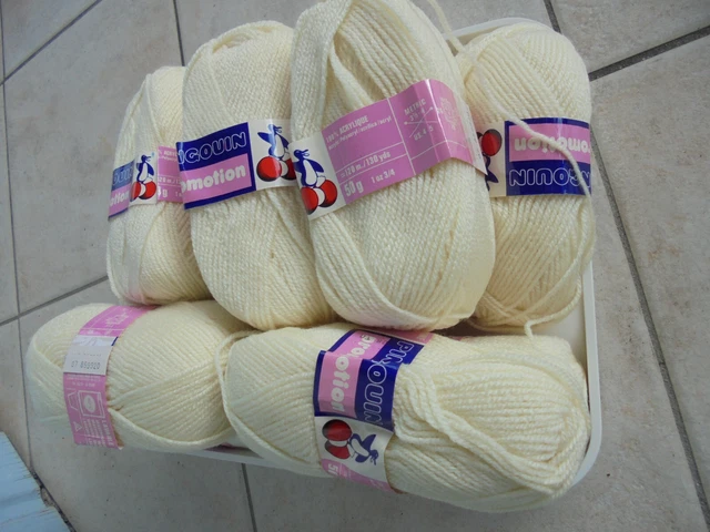 Red Heart Lot De 3 Pelotes De Fil 141 G – Acrylique – 4 Moyen