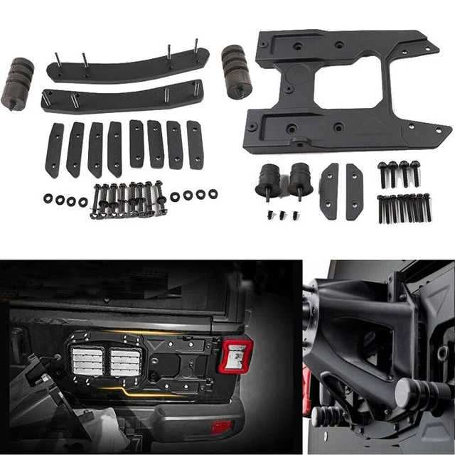 CAR OVERSIZED SPARE Tire Carrier Mounting Bracket Kit for Jeep Wrangler