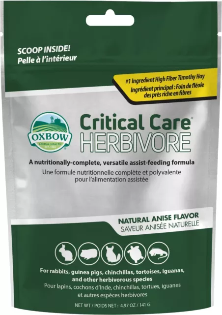 "Oxbow Animal Health Critical Care, Herbivore