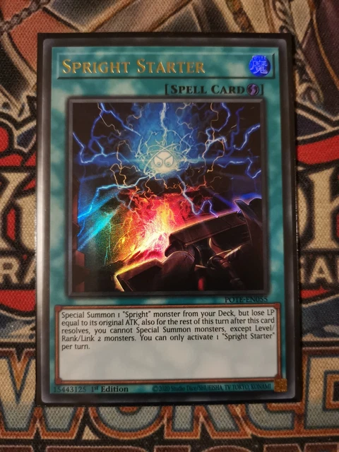 Spright Starter - POTE-EN055 - Ultra Rare - 1ª Edición