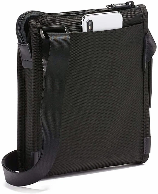 TUMI  Alpha 3 Small Pocket Crossbody Bag Black-NEW 2