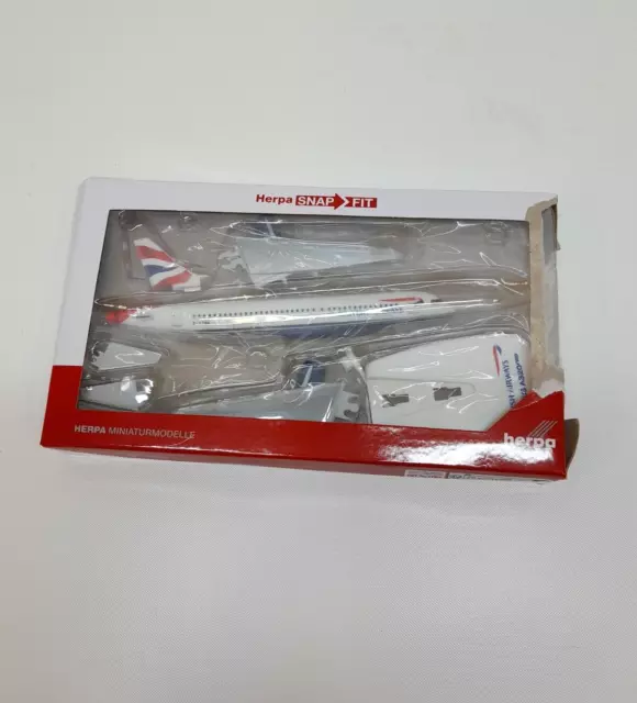 Herpa 612746 British Airways Airbus A320 Neo-G-TTNA in Miniature, Multicoloured