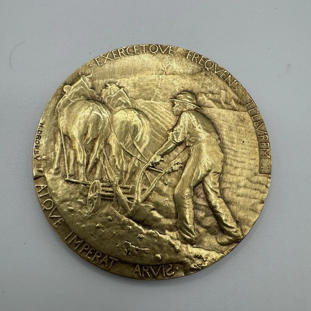 Médaille En Bronze Pierre Boulez Par Henri-Georges Adam – 1964 – EE/175 – RARE