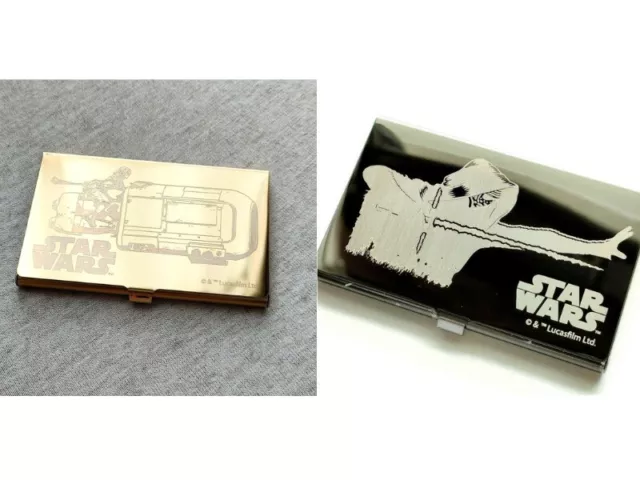 Rey Kylo Ren Stainless Steel Card Holder