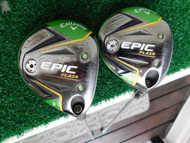 Callaway EPIC FLASH (3W - 5W) Wood Set w/ Project X Even Flow 5.5 R Flex Shaft
