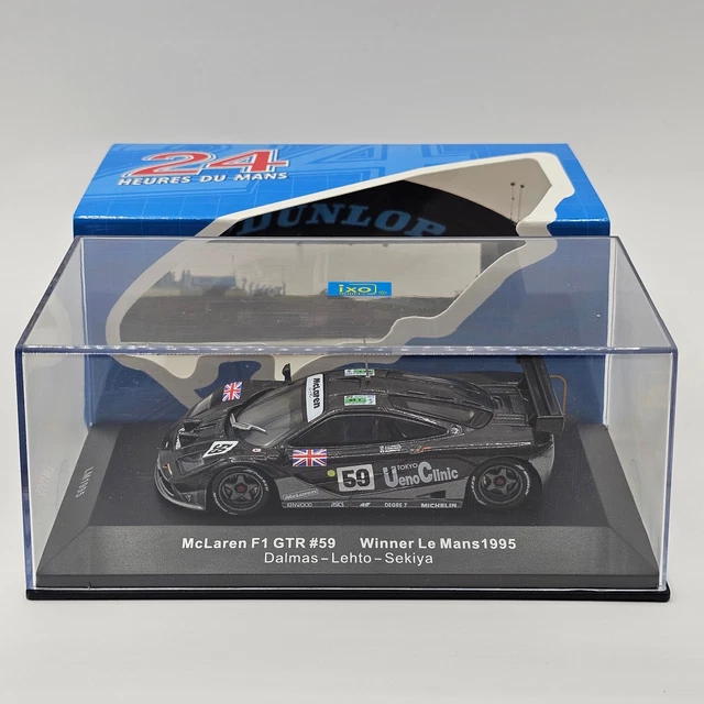 McLaren F1 GTR N°59 Le Mans 1995 - Vainqueur - Spark 1/43 - Dalmas, Letho, Sekiya
