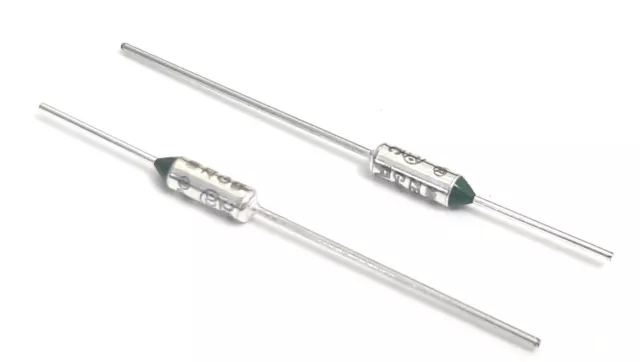 X2 Each New Microtemp ® Zegcfc G4A00 098C 98C Tf Thermal Cutoff Fuse