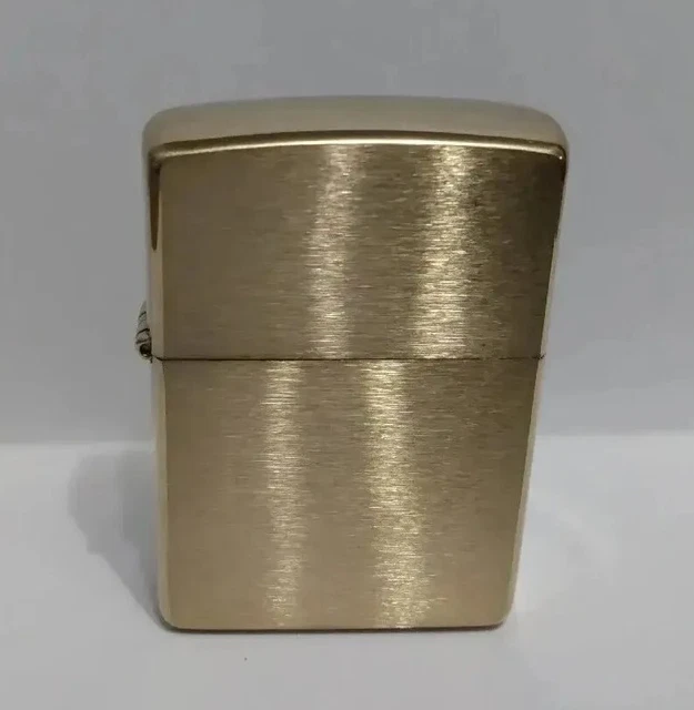 Zippo 2021 Solid Brass Case No Insert No Box Read