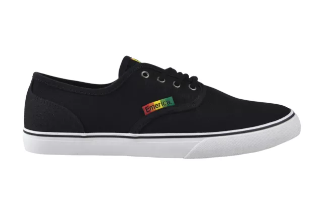 Emerica Wino Cruiser black white green Sneaker Schuhe schwarz