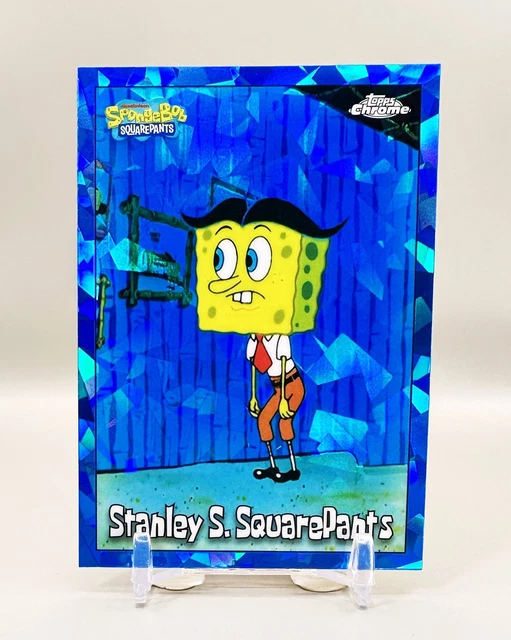 2025 TOPPS CHROME Spongebob Squarepants Sapphire 51 STANLEY S 