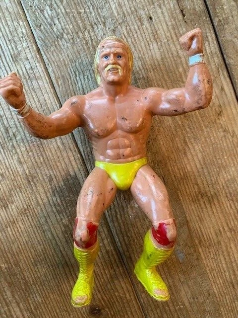 HULK HOGAN Hulkamania 1984 WWF LJN Titan Sports Rare Vintage Wrestling Figure