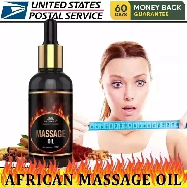 Huile De Massage à Base De Plantes Pour Soins Personnels - Format XXXL 30ML, Expiration Avril 2027, Fabriquée En Inde