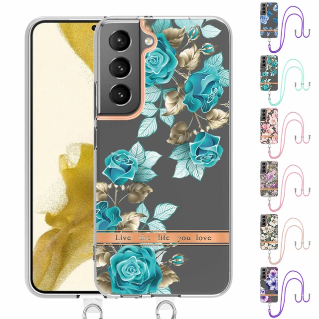 Anti-scratch Pattern Slim Phone Case For Samsung Galaxy S20 S21 S22 Plus Ultra
