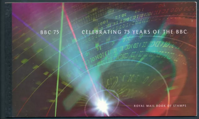 Gb 1997 Celebrating 75 Years Of The Bbc Prestige Booklet Fine Mint Dx19