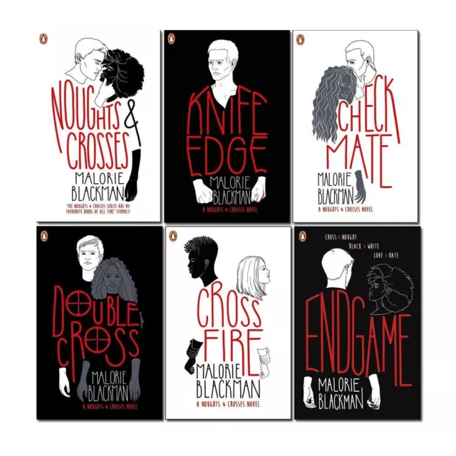 Malorie Blackman Noughts And Crosses Series 6 Books Collection Set NEW Pack
