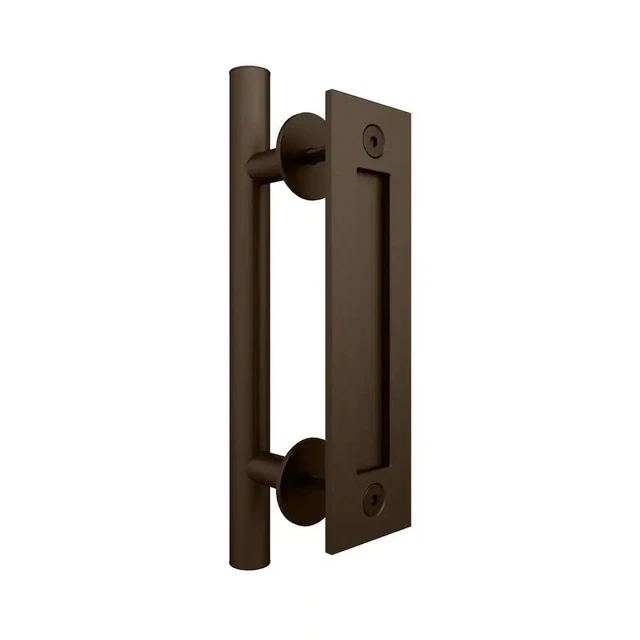 12" Sliding Barn Door Handle Pull Flush Hardware Set
